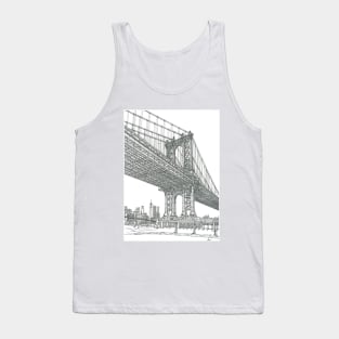 Manhattan bridge Tank Top